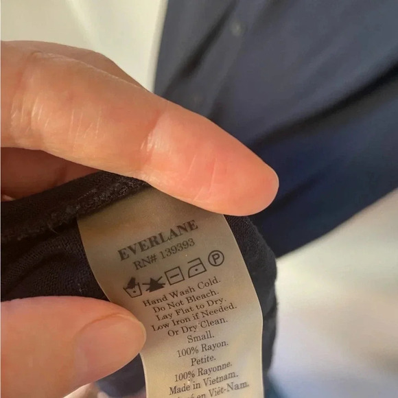 Everlane The Ryan Button Front Shirt Maxi Dress Size Small - Picture 4 of 7